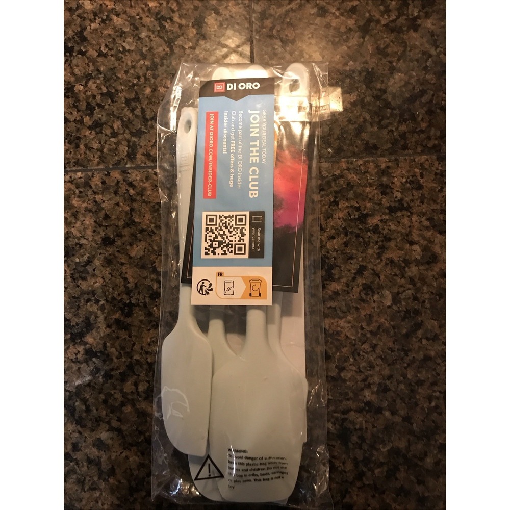 Silicone Spatula Set - Rubber Kitchen Spatulas for Baking, Cooking, & Mixing - 4 - Picture 2 of 3